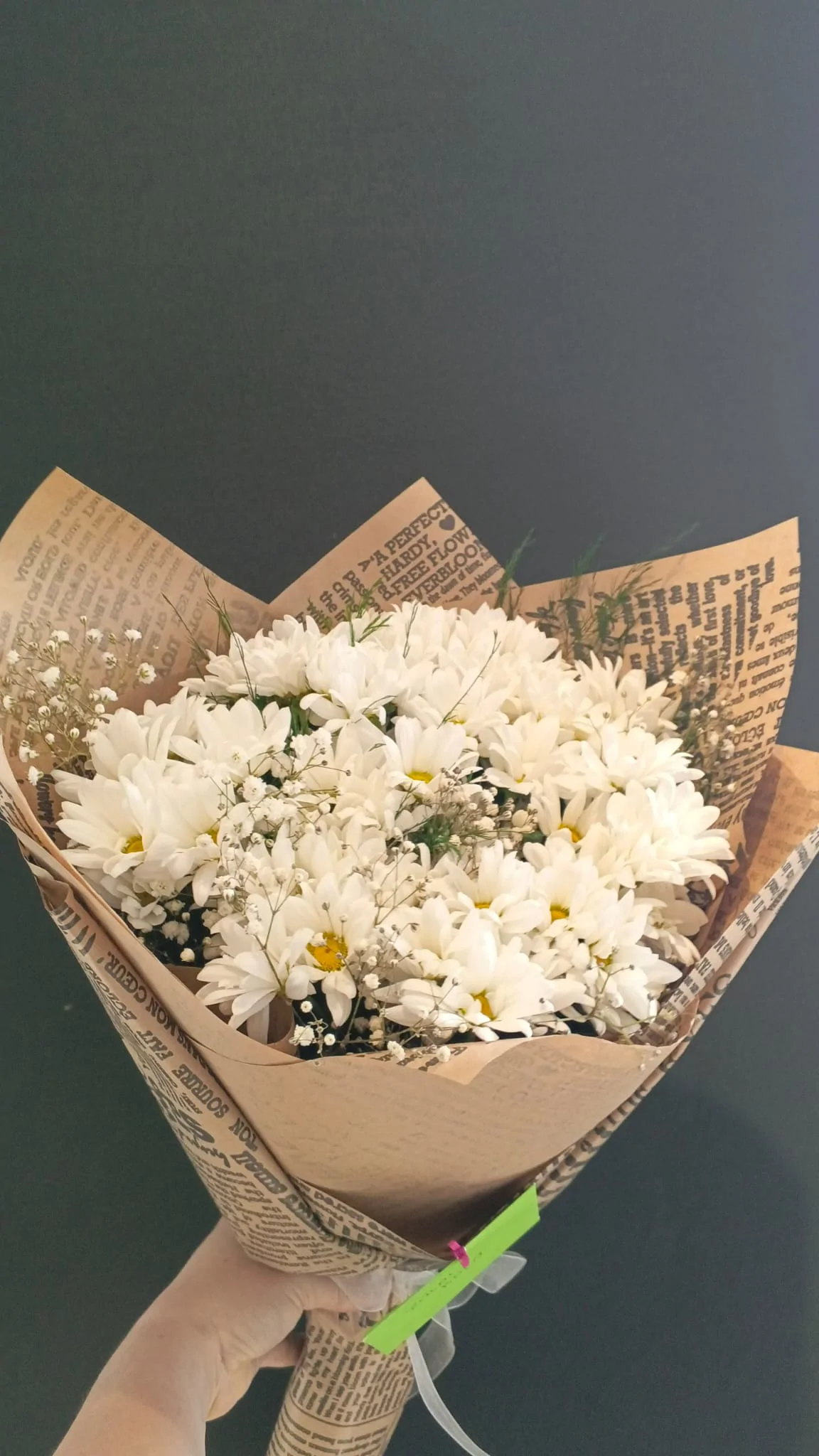 Beyaz Papatya Buketi 